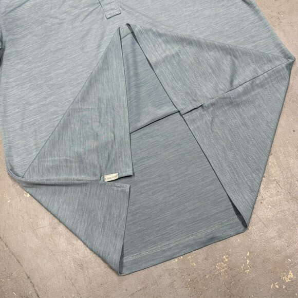 Cariloha Bamboo Golf Shirt Short Sleeve Polo Stretch Grey XL - Picture 7 of 8